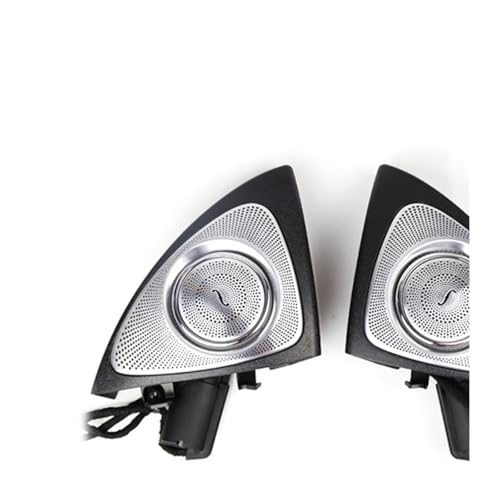 XCZPRKMXY 64 Colors 3D LED Ambient Light Tweeter Rotating Tweeter Compatible with Mercedes-Benz E-Class W213 E200 E220 E250 E260 E300 E320 E350(807 64 Colors)