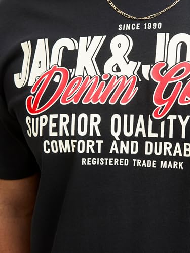 JACK & JONES Male T-Shirt Plus Size Logo T-Shirt – Ansicht 5