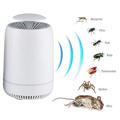 Preisvergleich Produktbild YOLE Ultraschall-Abwehrmittel - Premium Scaccia Anti-Moskito Tropical Mäuse - Abwehr gegen Parasiten Ratten Fliegen Kakerlaken Spinnen Ameisen Ameisen Fliegende Kakerlaken Anti-Mücken,White