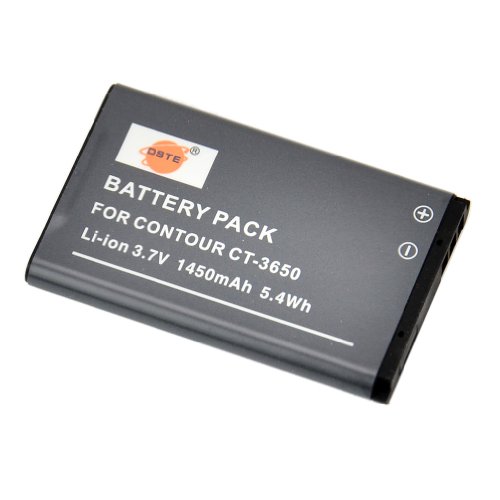 Dste® Ct-3650 Replacement Li-Ion Battery Compatible Vholdr Contourhd 720P 1080P Hd1200 Hd1300 Hd1500 Hd2035 Hd2450 Hd3200 Hd3300 Contour Gps Contour 2+ Camera #TOP2