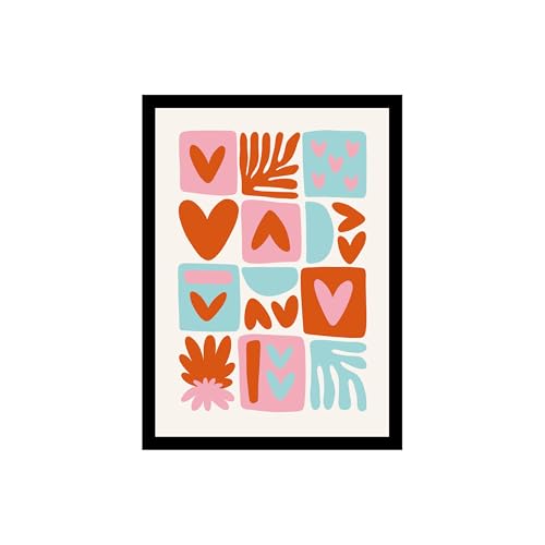 Image of BLINKART Trendy Abstract Wall Art Painting Print Design | Aesthetic Wall Decor Photo Artwork Frame Decoration Hanging For Home Bedroom Living Room Office Wall Decor | T065 | 13x10 Inches