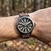 Timex Men's Expedition Scout 43mm Watch – Black Dial & Case with Brown Leather Strap