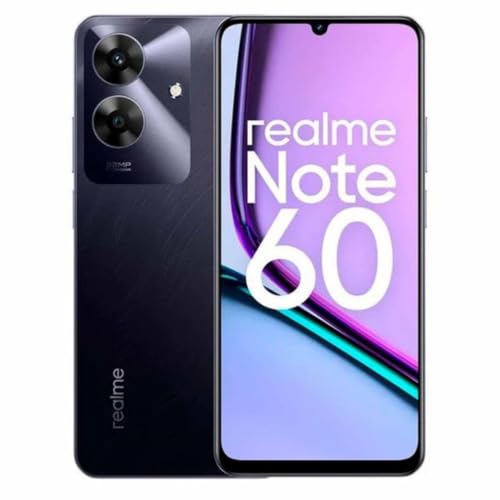 Realme Note 60-128GB - 4GB Ram - Câmera 30MP - Bateria 5000mAh - Tela de 6,74'' - Preto - Imagem 2