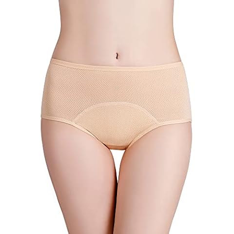 VISSAY Womens Underwear Menstrual Period Underwear Cotton Postpartum Panties Super Soft Protective Briefs（s） Cover