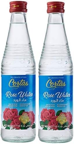 Cortas Premium Rose Water 10 oz - Pack 2