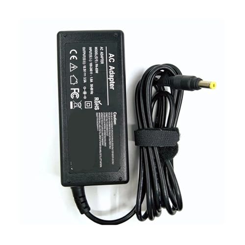 Chargeur PC portable 19.5V 65W alimentation stable et protection contre surtension 4.8x1.7mm