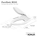 Kohler PureWash M250 Bidet Toilet Seat, Elongated Seat, Non-Electric, Adjustable Water Pressure, Self Cleaning, Quiet-Close, Easy Installation, Biscuit