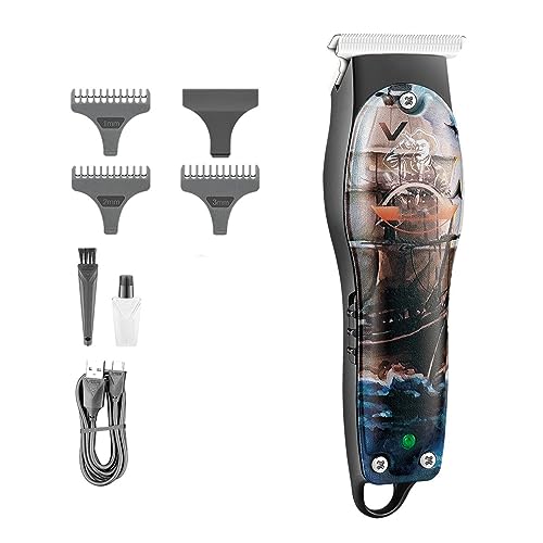 Tijeras de peluquería, Clipper Máquina De Corte Pelo Ajustable Hogar Eléctrico Inalámbrico for Hombres