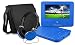 Ematic Personal DVD Player with 7-Inch Swivel Screen, Headphones, Carrying Case, Blue