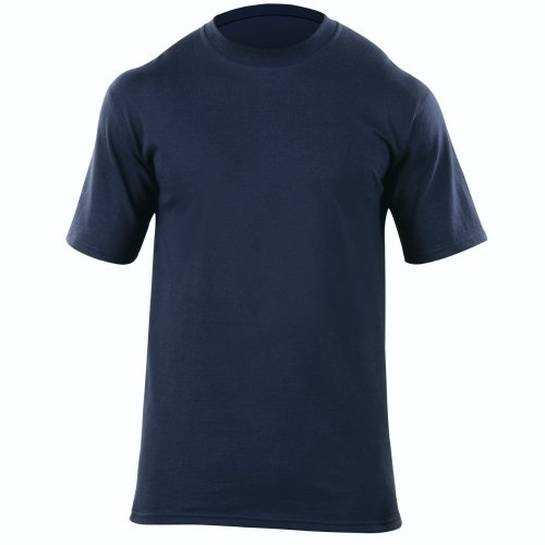5.11 Tactical Station Wear Short Sleeve Tee Shirt, Fire Navy, X-Large, #40050