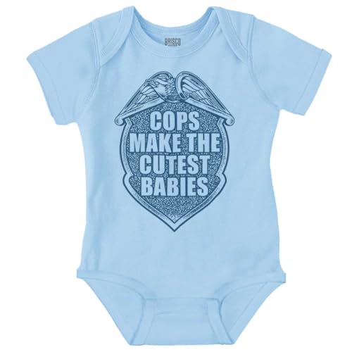 Brisco Brands Cops Make Babies Police Parents Baby Baby Romper Boys or Girls
