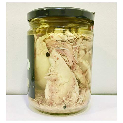 Perdiz Deshuesada en Escabeche frasco de 660 gr (400 gr neto) (Migas de Perdiz) Cover