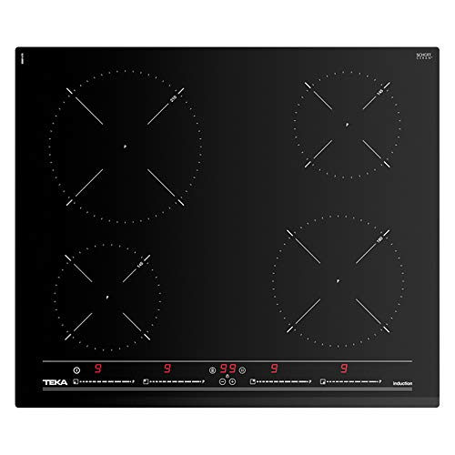 Placa de inducción de 4 zonas con Touch Control MultiSlider en 60 cm