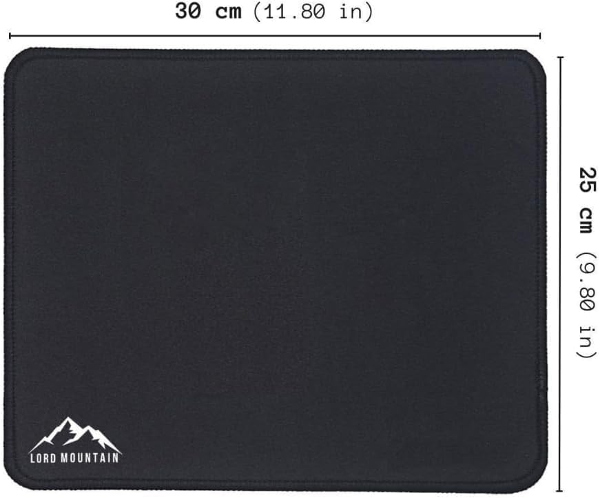 Oyuncu Gamer Mouse Pad,Fare altlığı,Kenar Dikişli masa pedi,Kaymaz Taban,Ofis Tipi 30X25 Cm Small