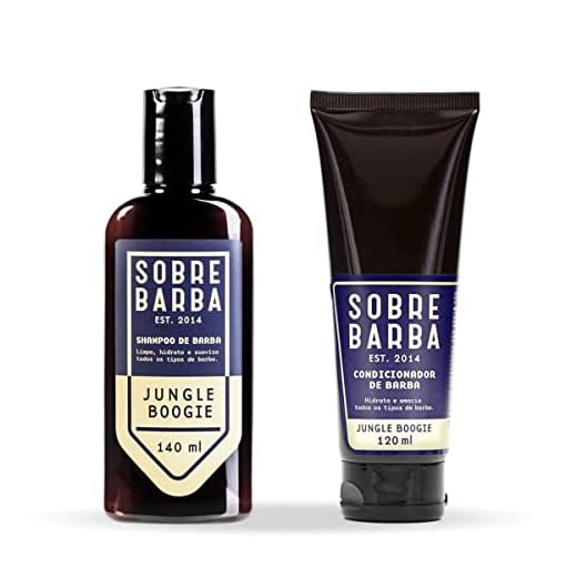 Kit SOBREBARBA Shampoo e Condicionador para Barba Jungle Boogie