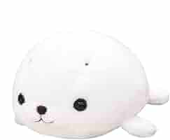 アザラシ ぬいぐるみ ホワイト Amazon.co.jp: アミューズ ほわほわあざらしちゃん ぬいぐるみ