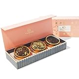 VAHDAM, Assorted Tea Gift Set - BLUSH, 3 Teas in a Tea Sampler Gift Box | OPRAH'S FAVORITE TEA 2019-100% Natural Ingredients - Birthday Gifts for Women | Gifts for Mom | Gifts for Grandma | Tea Sets
