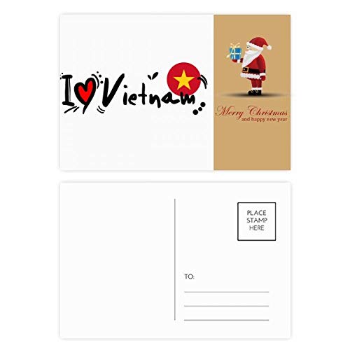 Cartes postales I Love Vietnam par 20 pour écrire aux proches