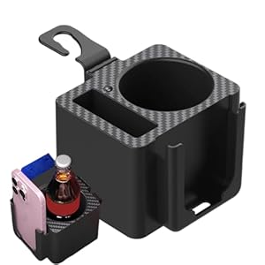 Riaisttd Multifunktionaler Auto-Getränkehalter mit Organizer