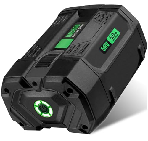 Image of 56V 5.0 Ah Replacement for EGO Battery for Ego 56V Battery BA2800 BA2800T BA1400T BA2242T BA4200 BA4200T BA5600T, fit for All 56V EGO Power Tools ST1511T LB7654 ST1623T MHC1502 ST1502LB