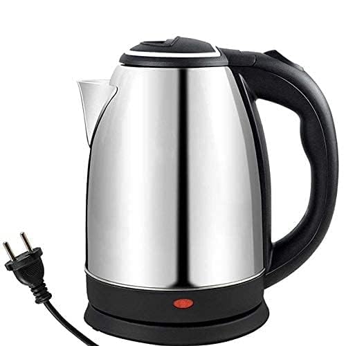 Image of Stainless Steel Combo Set | 1.8 L Electric Kettle, 500 ML Flask & 3 Mugs | 5-Piece Hot Beverage Set for Home, Office, Travel & Gifting