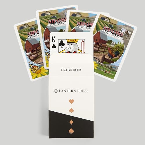 Baraja de póker Lantern Press 52 cartas adulto miniatura 6