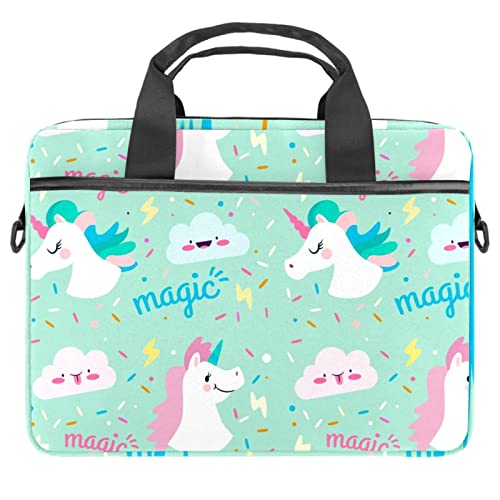 Sacoche ordinateur 13 pouces antichoc bandoulière licorne légère