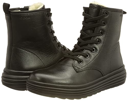 Geox J PHAOLAE Girl D, Stivaletto, Black, 31 EU
