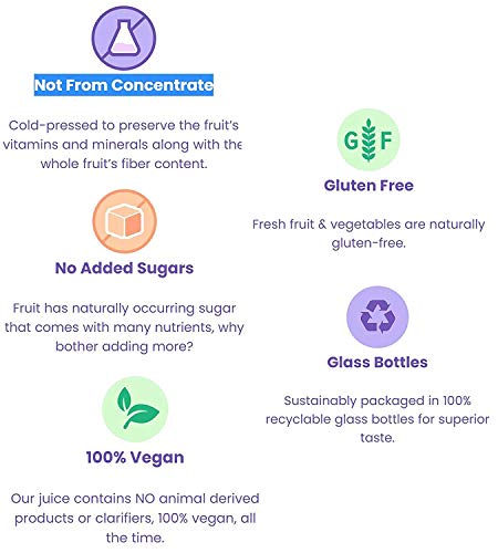 Allwello Organic Cold Pressed Juice Drinks With Real Fruits And Vegetables Gluten Free Non-Gmo Healthy Juices No Preservatives No Sugar Added thumb #2