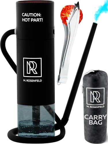 Car Hookah with Accessories Personal Hookah Cup with Silicone Hose Easy-to-Clean Design Compact Black Hooka Set for Outdoor Use