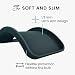 kwmobile Case for OnePlus 10T 5G Case - Soft Cover - Shockproof TPU Material - Wireless Charging - Dark Slate
