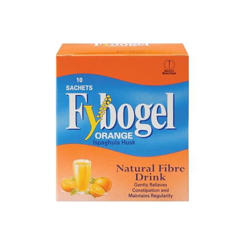 Fybogel Orange Natural Fibre Drink 10s