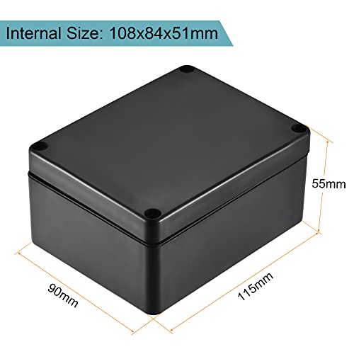 Boîte jonction étanche 115x90x55mm pour protéger circuit noir - 2