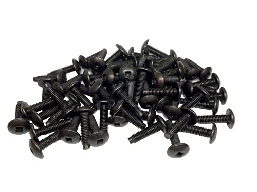 RackGold® 10-32 Square Drive Rack Screws (50 Pack) USA Made