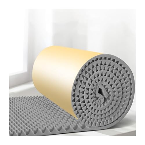 Rouleau de mousse insonorisante avec dos autocollant, tapis acoustique ignifuge pour isolation phonique dans les studios et panneaux insonorisants, améliore la qualité du son