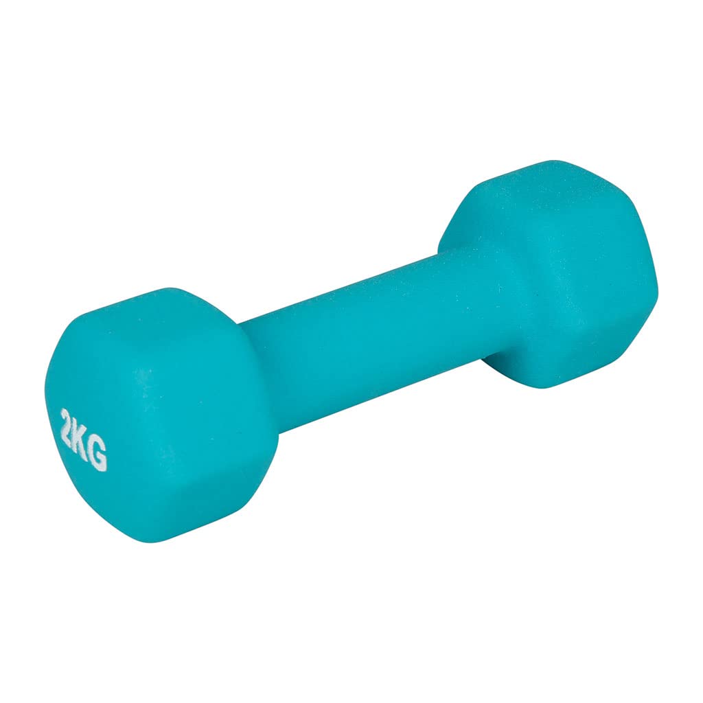 UPFIT - Hantle 2 kg - Pojedyncze - Idealny chwyt - Wykształcony kształt, dzięki czemu można wykonywać różne wszechstronne ćwiczenia - Umożliwia pełny trening - Szeroki i funkcjonalny uchwyt Niebieski