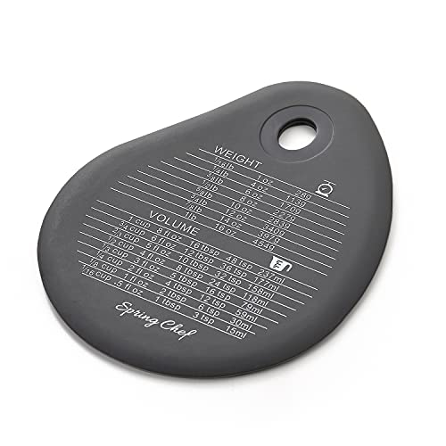 Spring Chef - Bench Scraper, Stainless Steel Dough Scraper, Pastry Scraper, Pizza And Dough Cutter, With Bonus Bowl Scraper, Gray #TOP6