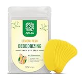 Natural Shoe Deodorant Stickers Odor Remover Patches for Shoes & Slippers, Long-Lasting Fresh Scent, Eliminates Bad Smell, Easy to Use – 20 Count Pack