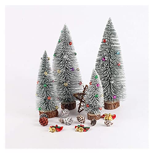 Arbre de Noël en sisal doré en 4 tailles pour décorations de fête