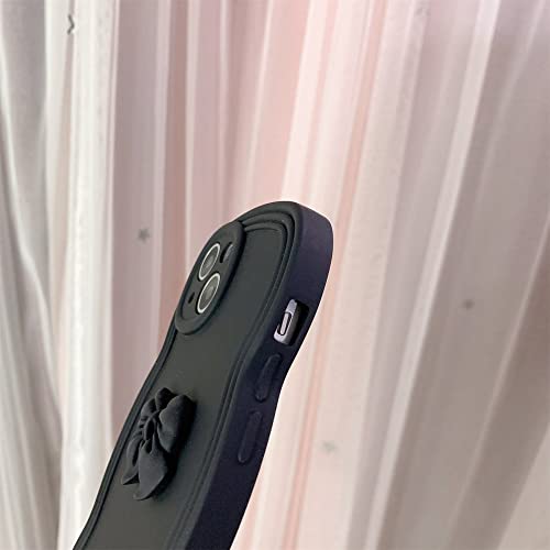 Coque silicone souple iPhone 14 Pro chaîne de poignet design