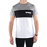 camisetas yamaha mujer  Yamaha Camiseta gris negro para hombre, Varios o multicolor, S