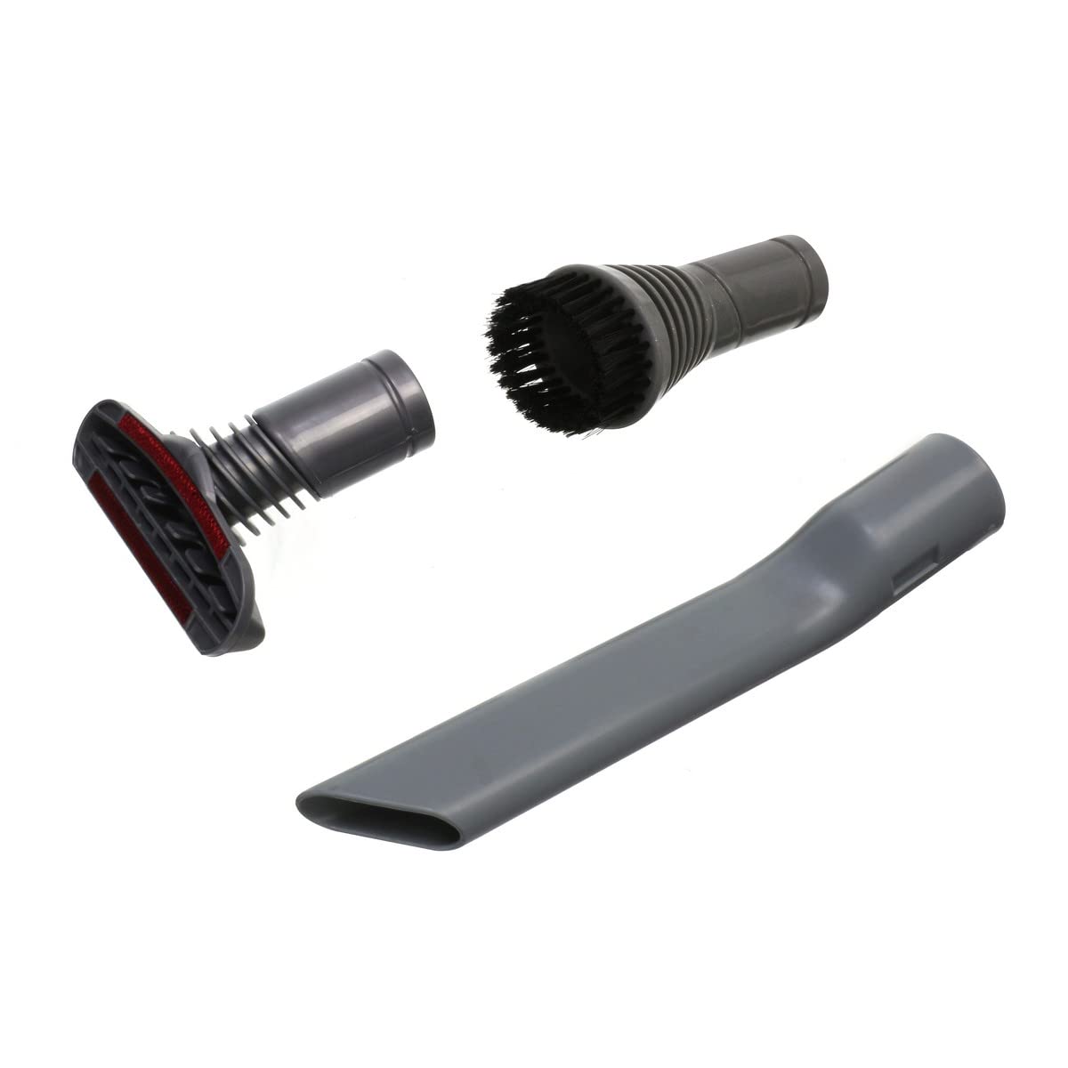 32 mm Non-Original Dyson-Compatible DC14 Steel Stair Tool/Round Dusting Brush and Crevice Tool Accessory Kit