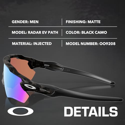 Image of Oakley RADAR EV PATH OO9208 Shield Sunglasses With Official Eyewear Kit | Men's & Women's Sunglasses