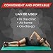 THERABAND Resistance Band Loop, Professional Latex Mini Band for Lower Pilates, Crossfit, Yoga, Stretching, Physical Therapy, Strength Training without Weights, 12 Inch, Red, Medium, Beginner Level 2