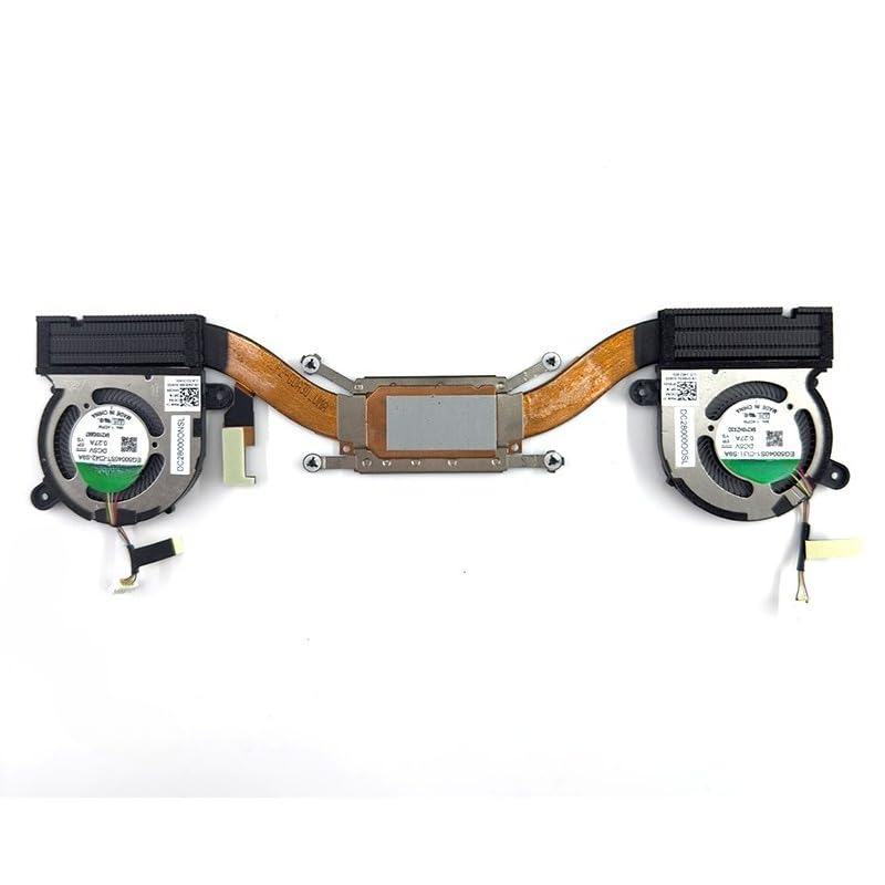 New for XPS 13 9310 9300 Laptop Thermal Module CPU GPU Cooling Heatsink W/Fan 0G4WF7 0WX28K 0FRK0V