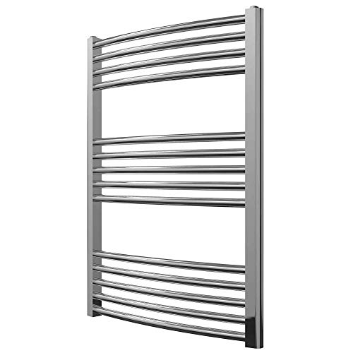 Greened House Chrome Heated Towel Rail 600x800mm