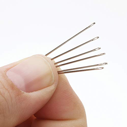 John James Glovers Needles, Size #10, 32.5mm in Length and 0.53mm in Diameter, Pack of 25, Triangular Point, Ideal to Pass Through Tougher Materials Such as Leather, Suede, Vinyl and Soft Plastics by The Beadsmith - Image 3