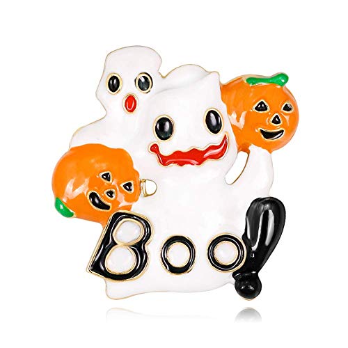 Broche émail Halloween pour fixer et ajuster vos châles qui glissent sans cesse