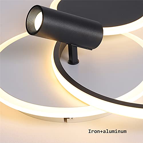 Plafonnier LED à gradation continue moderne avec spot 5W