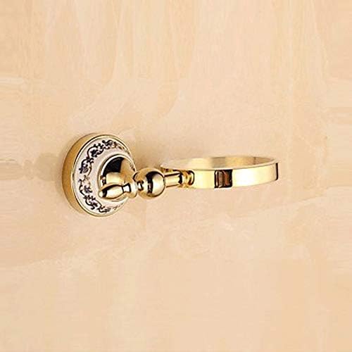 Plastic Bathroom Toilet Bowl Plunger Set with Lift & Lock Cover, Compact Discreet Freestanding Storage Caddy with Base, Sleek Design - Heavy Duty - Bronze image 3